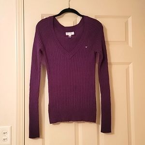 American Eagle cable knit sweater